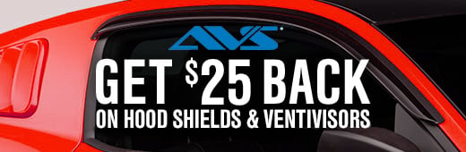 AVS Hood Shield & ventivisor Rebate