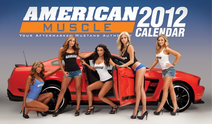 2012 AmericanMuscle Calendar
