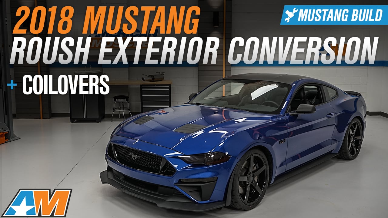 2018 Mustang GT Gets Full Roush Exterior Conversion and Lowered on Coilovers