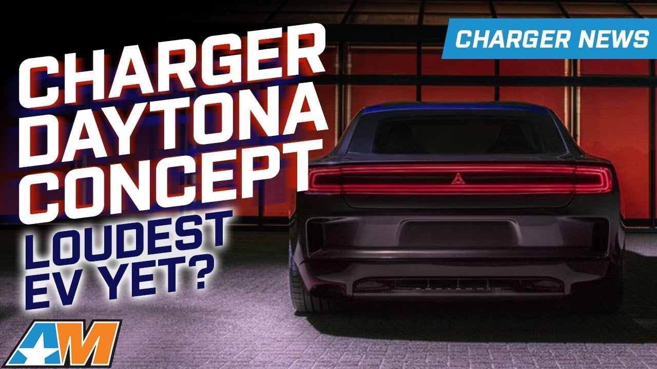 Charger Daytona SRT Concept - The Loudest EV Yet! | Charger News