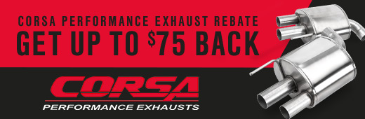 Corsa Exhaust Rebate