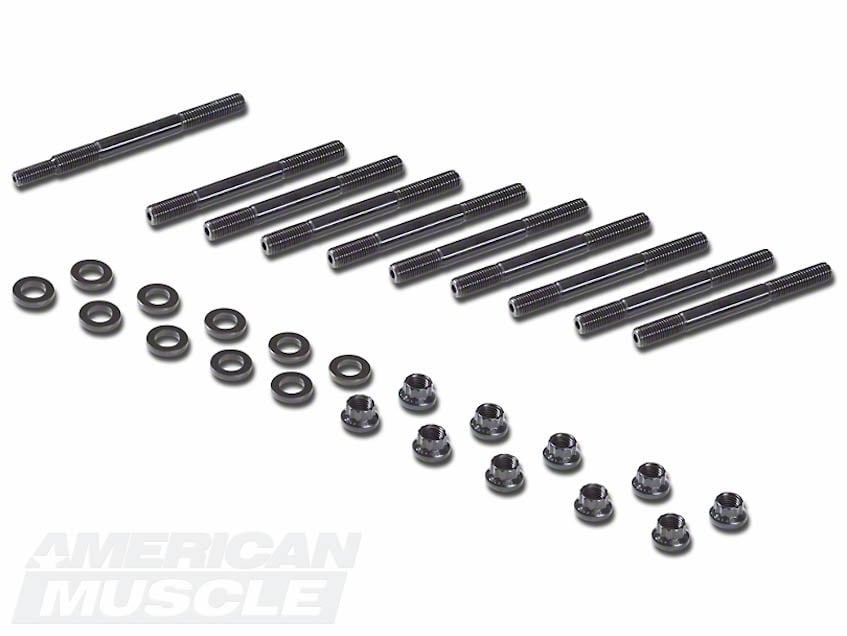 4.6L Mustang crankshaft showing the factory cast-iron unit used in 1999-2004 GT engines