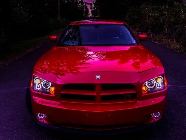 2010 dodge charger halo fog lights 2005-2010 Dodge Charger ColorChase Halo Headlight & Fog Kit Flashtech