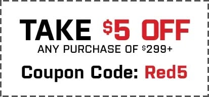 Take $5 off any purchase of $299 or More @ AmericanMuscle.com