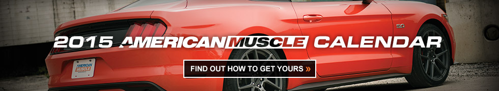 2015 AmericanMuscle Calendar