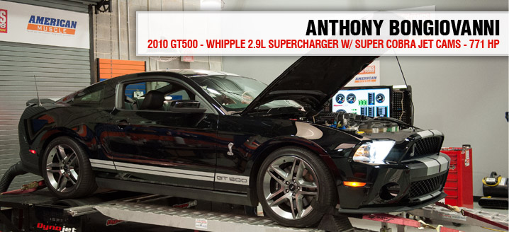 Anthony Bongiovanni - 2010 GT500