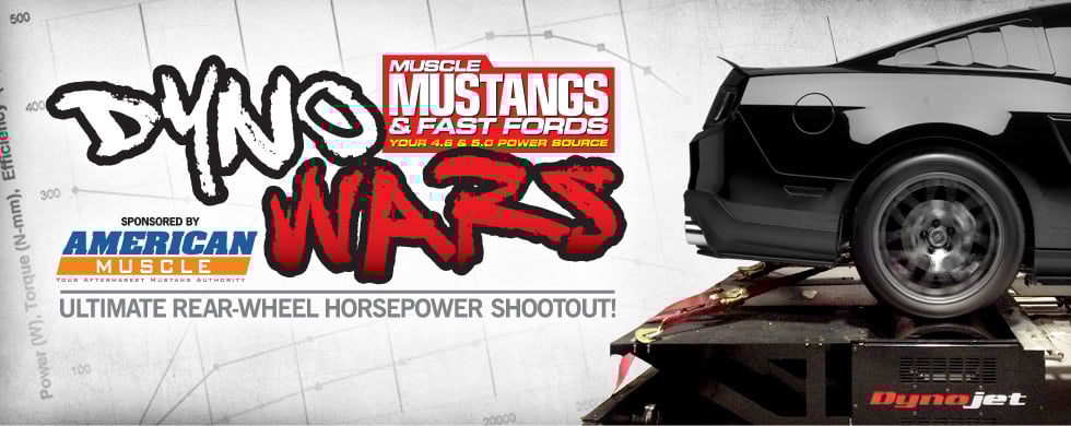 Dyno Wars, Sponsored by American Muscle. The Ultimate Rear-Wheel horsepower Shootout