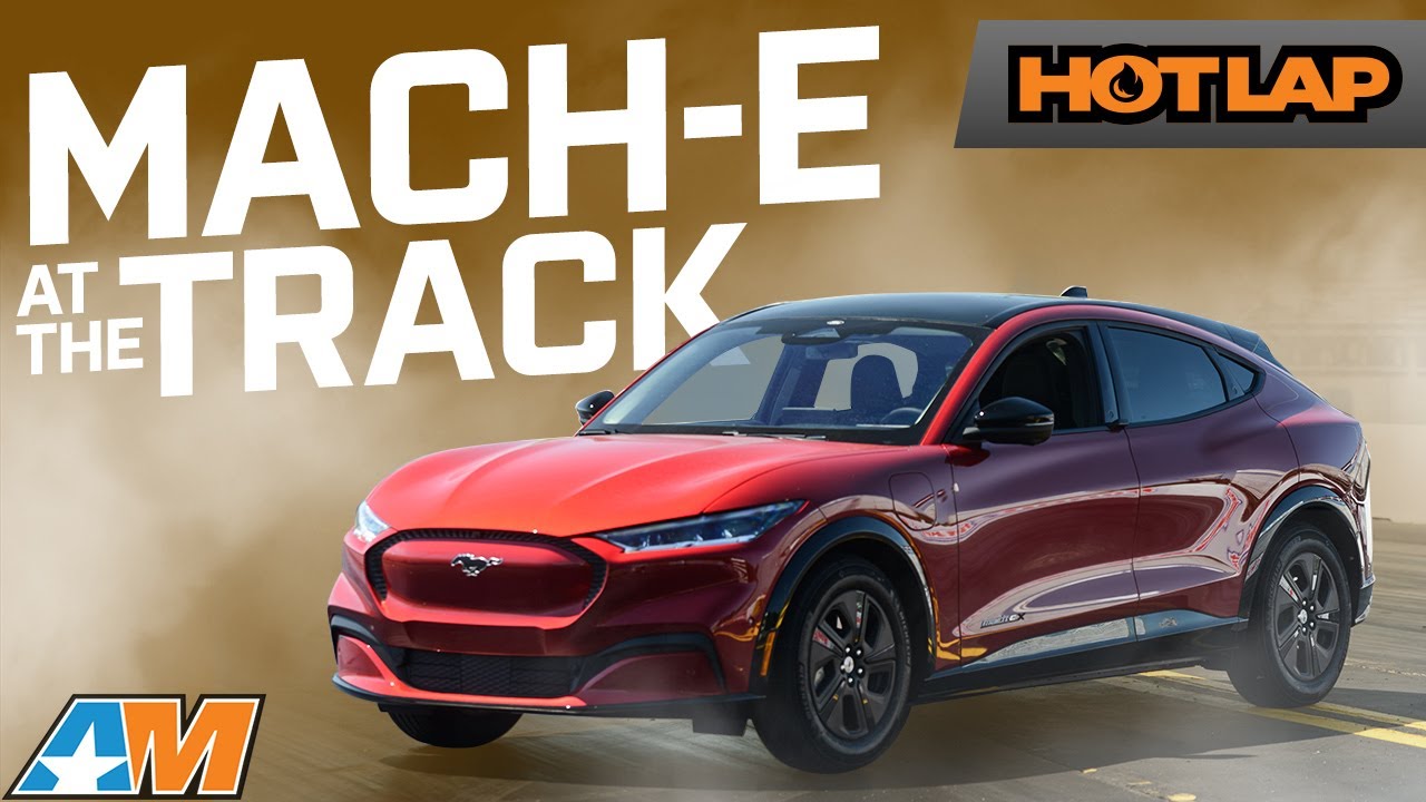 2022 Mustang Mach-E at the Drag Strip! - Will it Run a 13? | Hot Lap