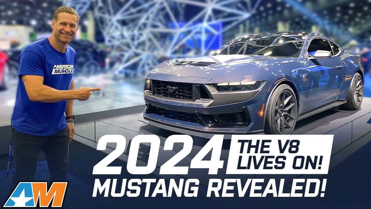 All-New 2024 Mustang Revealed! | Justin's Coverage at the 2022 Detroit Auto Show