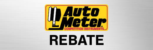 AutoMeter Products Rebate