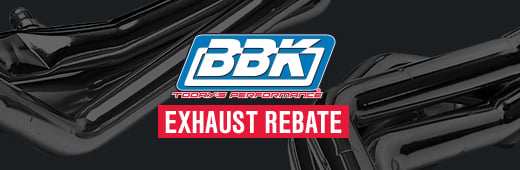 BBK Exhaust Rebate