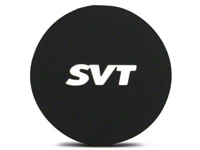 Ford Performance SVT Center Cap; Black (Fits Ford SVT Branded Wheels Only)