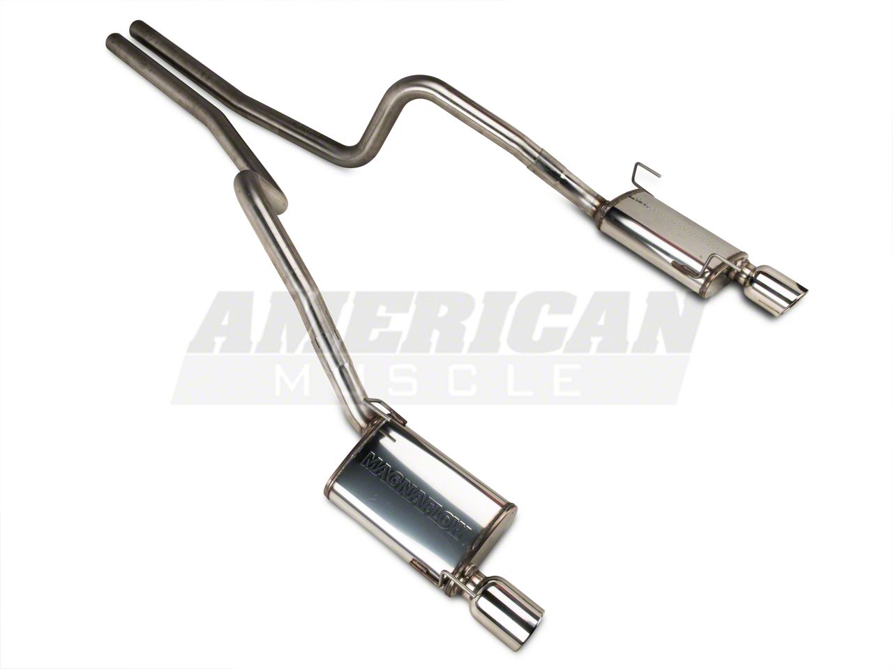 Magnaflow Mustang Street Series Cat-Back Exhaust with Polished