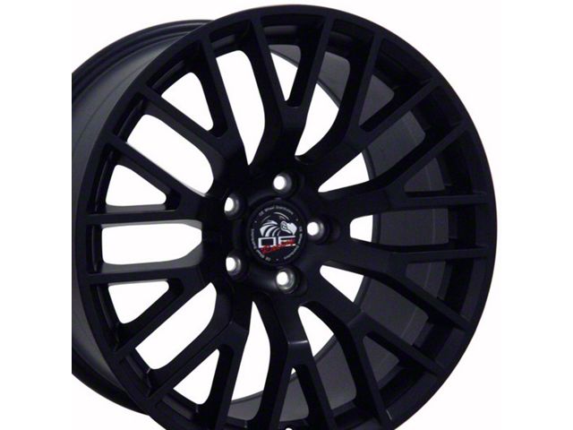 Copperhead Performance Pack Style Satin Black Wheel; 18x9 (05-09 Mustang GT, V6)