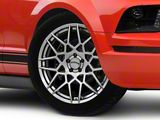 PR178 Hyper Silver Wheel; 19x8.5; 30mm Offset (05-09 Mustang)