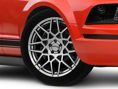 PR178 Hyper Silver Wheel; 19x8.5; 30mm Offset (05-09 Mustang)
