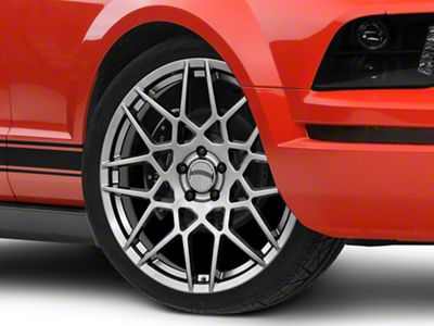 PR178 Hyper Silver Wheel; 20x8.5; 30mm Offset (05-09 Mustang)
