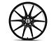 PR193 Gloss Black Machined Wheel; 20x9 (05-09 Mustang)