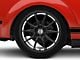 PR193 Gloss Black Machined Wheel; Rear Only; 20x10 (05-09 Mustang)