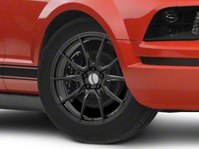 PR193 Gloss Black Wheel; 18x9 (05-09 Mustang GT, V6)