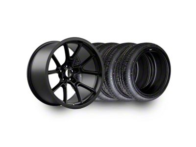 20x11 Redeye Demon Widebody Style Matte Black Wheel & Lanvigator Catchpower All-Season Tire Package (06-10 RWD Charger)