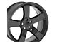 5-Spoke Style Gloss Black Wheel; 20x8 (06-10 RWD Charger)