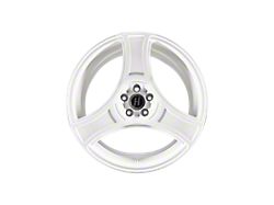 BUSHIDO MonoC White Wheel; 18x9.5; 38mm Offset (07-10 AWD Charger)