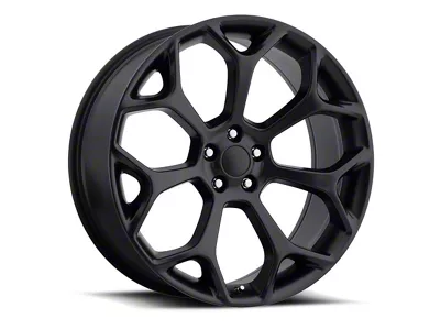 Chrysler 300 Replica Satin Black Wheel; 20x9; 18mm Offset (06-10 RWD Charger)