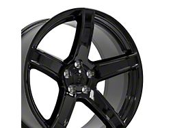 DG22 Gloss Black Wheel; 20x9.5 (06-10 RWD Charger)