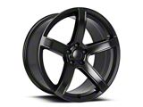 Hellcat HC2 Replica Satin Black Wheel; 20x9.5; 15mm Offset (06-10 RWD Charger)