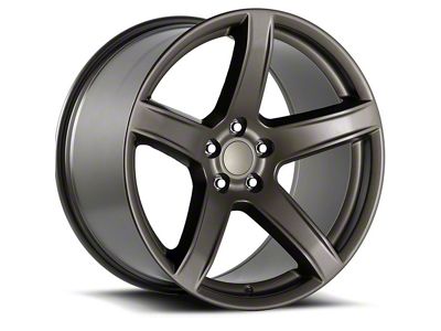 Hellcat HC2 Style Bronze Wheel; Rear Only; 20x11 (06-10 RWD Charger)