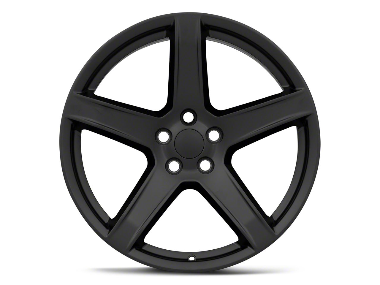 Charger Hellcat HC2 Style Satin Black Wheel; 20x9.5; 15mm