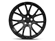 Hellcat Style Gloss Black Wheel; Rear Only; 20x10 (06-10 RWD Charger)