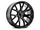 Hellcat Style Gloss Black Wheel; Rear Only; 22x10 (06-10 RWD Charger)