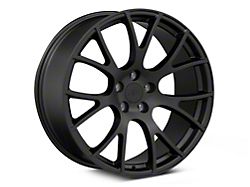 Hellcat Style Satin Black Wheel; 20x9; 20mm Offset (06-10 RWD Charger)