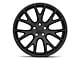 Hellcat Style Satin Black Wheel; Rear Only; 20x10.5 (06-10 RWD Charger)