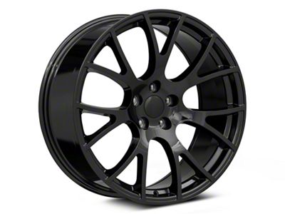 PR161 Gloss Black Wheel; 20x9 (06-10 RWD Charger)
