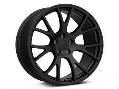 PR161 Matte Black Wheel; Rear Only; 20x10.5; 25mm Offset (06-10 RWD Charger)