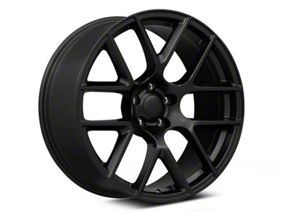 PR163 Satin Black Wheel; 20x9; 20mm Offset (06-10 RWD Charger)