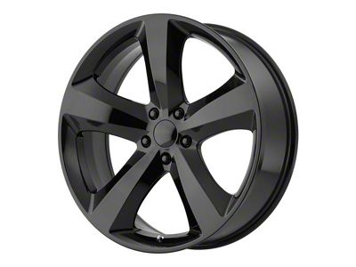 PR170 Gloss Black Wheel; 20x8; 24mm Offset (06-10 RWD Charger)