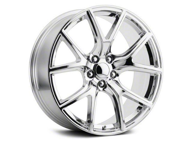 PR181 Chrome Wheel; Rear Only; 20x10 (06-10 RWD Charger)