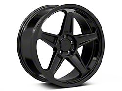 SRT Demon Style Gloss Black Wheel; Rear Only; 20x10.5; 25mm Offset (06-10 RWD Charger)