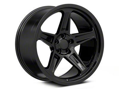 SRT Demon Style Gloss Black Wheel; Rear Only; 20x10.5; 22mm Offset (06-10 RWD Charger)