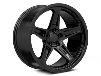 SRT Demon Style Gloss Black Wheel; Rear Only; 20x10.5 (06-10 RWD Charger)