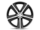 SRT8 Style Satin Black Machined Wheel; 20x9 (06-10 RWD Charger)