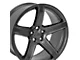 SRT8 Style Satin Gunmetal Wheel; 20x9.5 (06-10 RWD Charger)