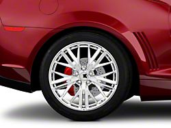 2017 ZL1 Style Chrome Wheel; Rear Only; 20x10; 32mm Offset (10-15 Camaro, Excluding Z/28)