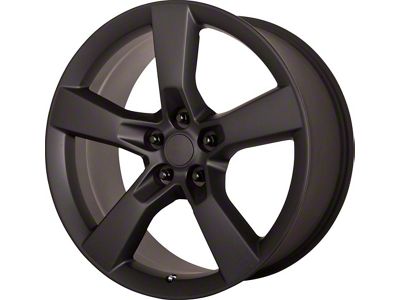 PR125 Matte Black Wheel; 20x8 (10-15 Camaro)