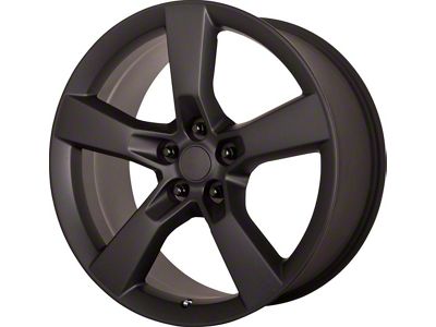 PR125 Matte Black Wheel; 20x8; 35mm Offset (10-15 Camaro)