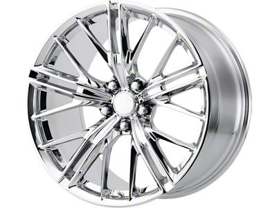 PR194 Chrome Wheel; 20x9; 30mm Offset (10-15 Camaro)